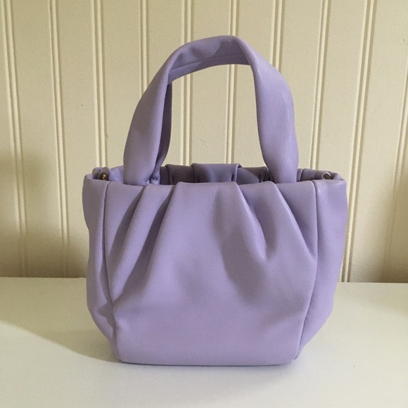Zara Handbags - Zara soft mini lavender light purple crossbody bag